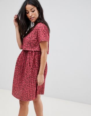 asos maternity skater dress