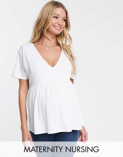 Breastfeeding best sale tops asos