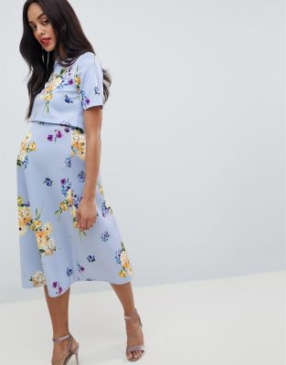 long frock printed