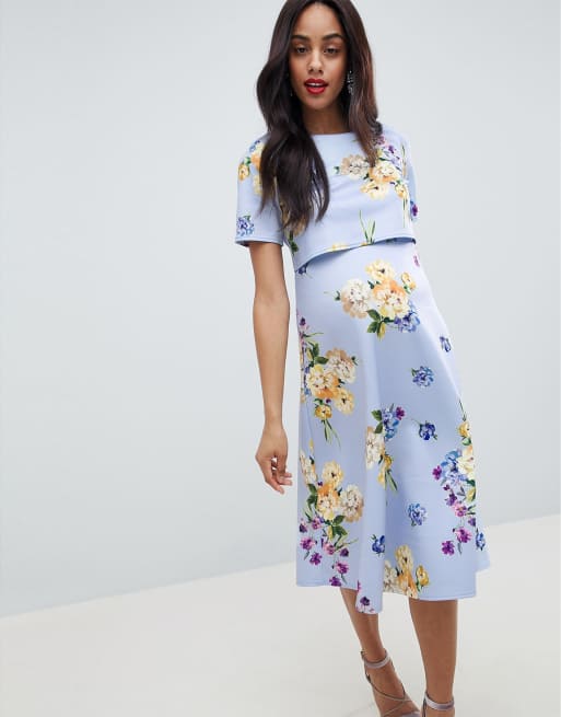 Asos maternity nursing outlet dress