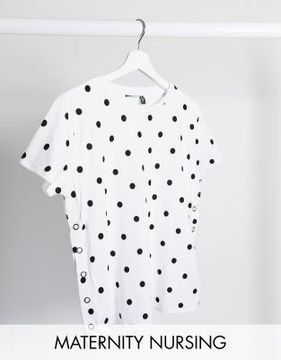 asos polka dot top