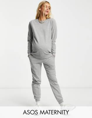 grey cotton tracksuit