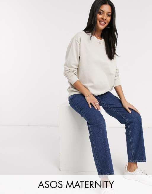 Asos hot sale maternity sweatshirt