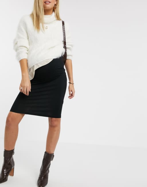 Maternity pencil deals skirt petite