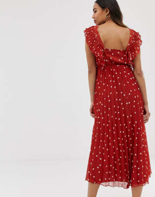 spotty dress asos