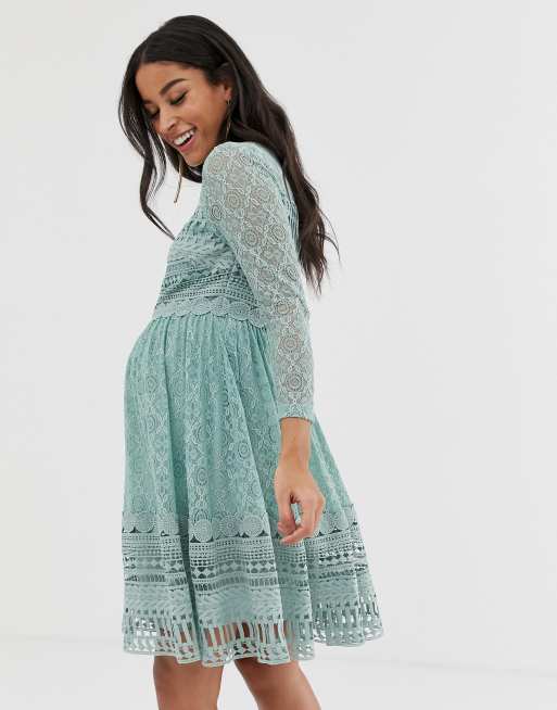 Asos maternity best sale skater dress