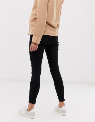 asos black jeggings