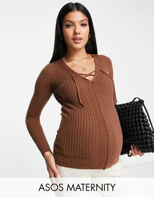 Asos maternity sweatshirt online