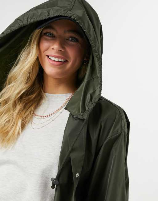 Asos hot sale khaki parka