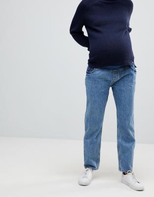asos white maternity jeans