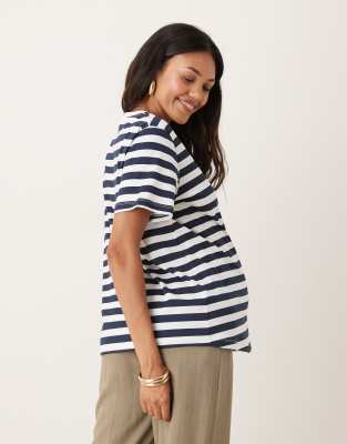 Asos Maternity Asos Design Maternity Regular Fit T-shirt In Multi