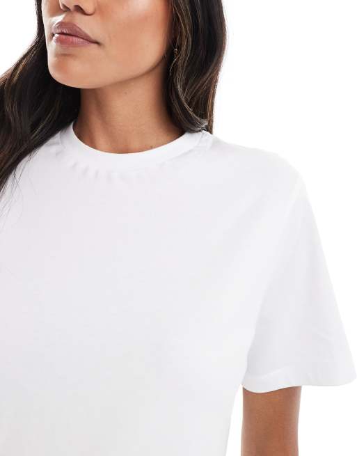 ASOS DESIGN Maternity regular fit T-shirt in white, 3 of 4