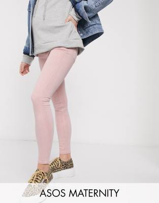 asos design ridley high waist skinny jeans