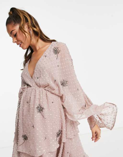 Asos robe maternity best sale