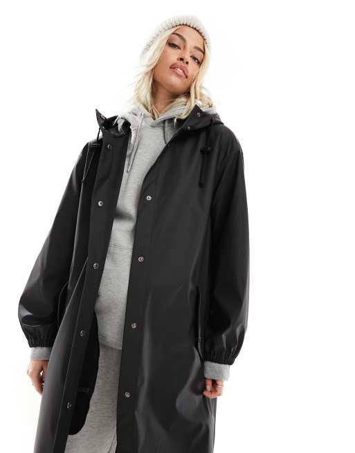 Rubberised rain best sale jacket womens