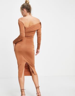 bodycon midi dress size 6