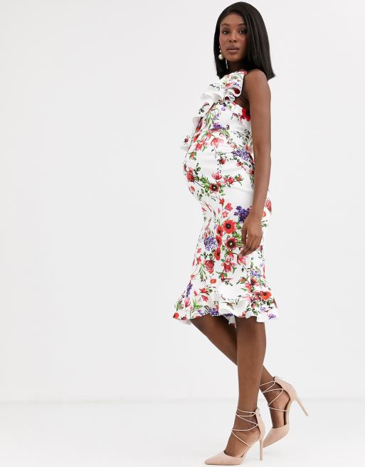 Asos pregnancy outlet dress