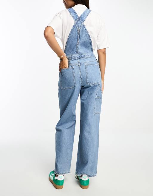 ASOS DESIGN Maternity Salopette en jean Bleu moyen