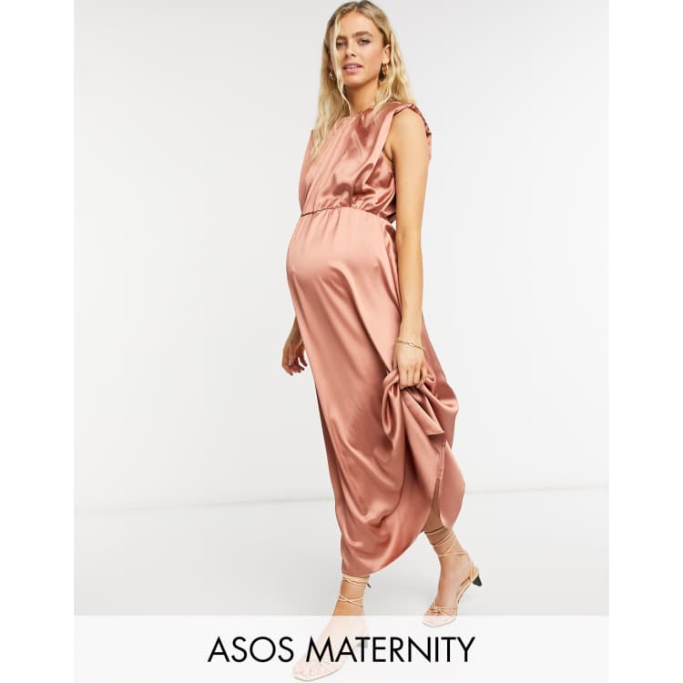 ASOS Maternity Midi Skater Dress With Embellishment — UFO No More