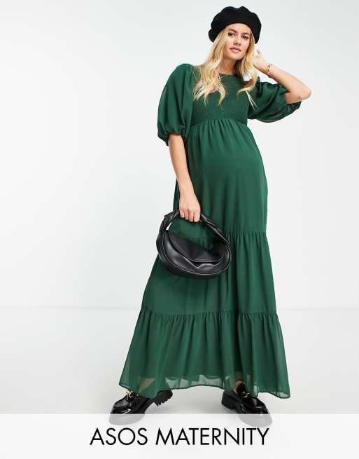 Asos maxi maternity dress best sale