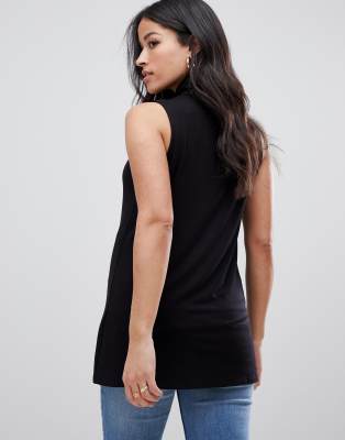 asos sleeveless tops