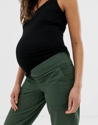 maternity khaki skinny pants