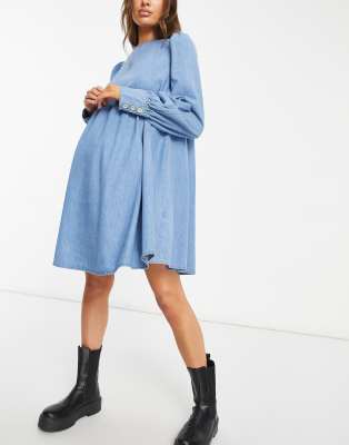 asos maternity smock dress