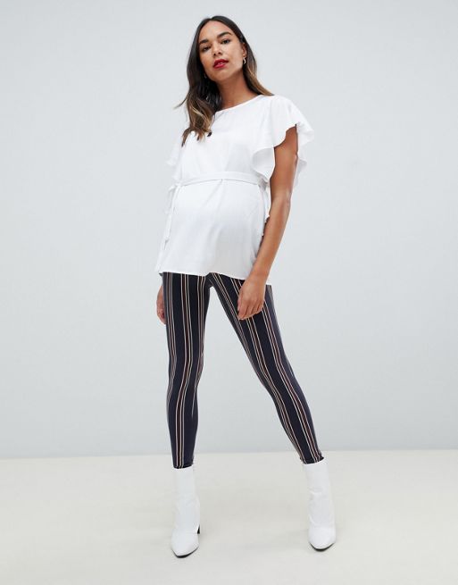 ASOS Maternity Stirrup Legging  Stylish maternity outfits, Latest