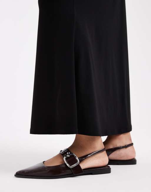 ASOS DESIGN Maternity – Svart, åtsmitande, rak maxikjol, del av set, 5 av 5
