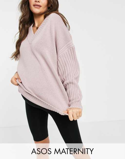 Asos maternity sweatshirt best sale