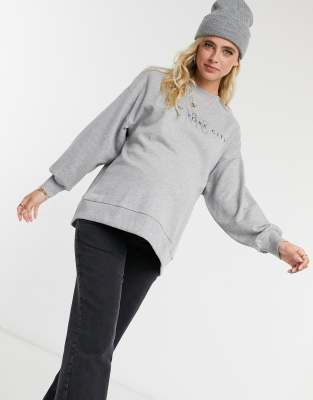 asos maternity sweatshirt