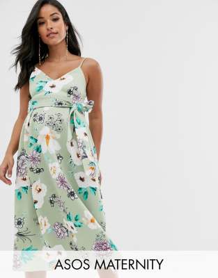 Asos design scuba scoop neck maxi prom outlet dress