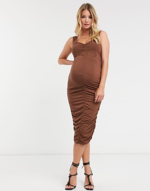 Asos maternity sales bodycon dress