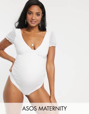 asos maternity swimsuit