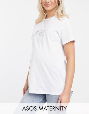 asos maternity t shirts