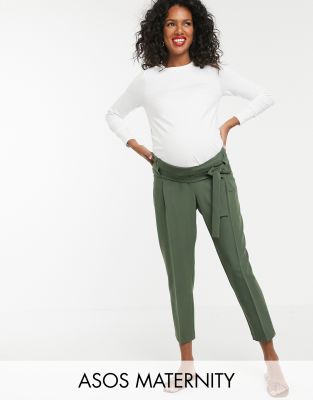 asos maternity work pants