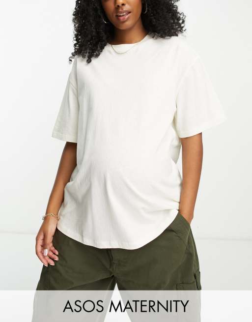 maternity oversized t shirt