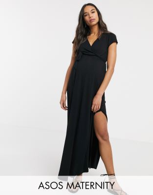 asos black tie dresses