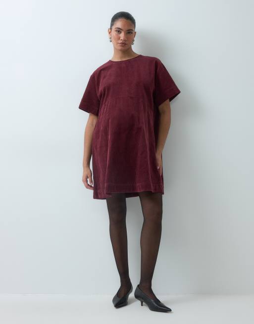 ASOS DESIGN Maternity tights med sømdetalje bagpå i sort, 2 af 5