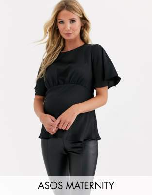 asos maternity blouse