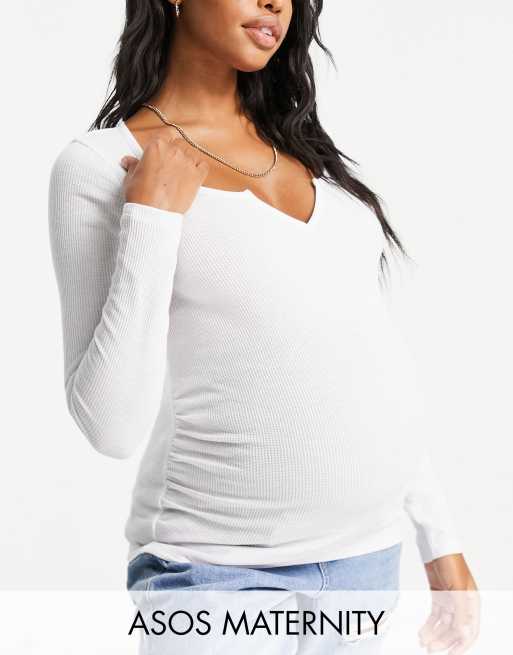 Asos best sale maternity shirt