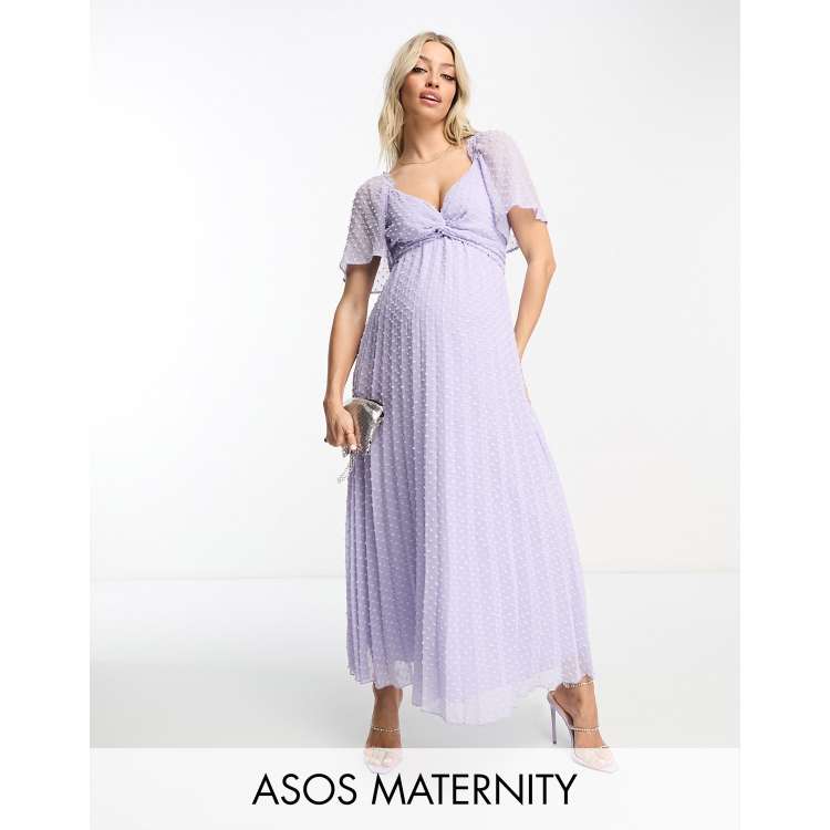 fitted lace wedding dress Shop Lavender Maternity Dress, Luxe Pajamas and Robes, Lilac Maternity Gown for Photoshoot, Pregnancy Robe for Baby Shower, Purple Boudoir Dress -