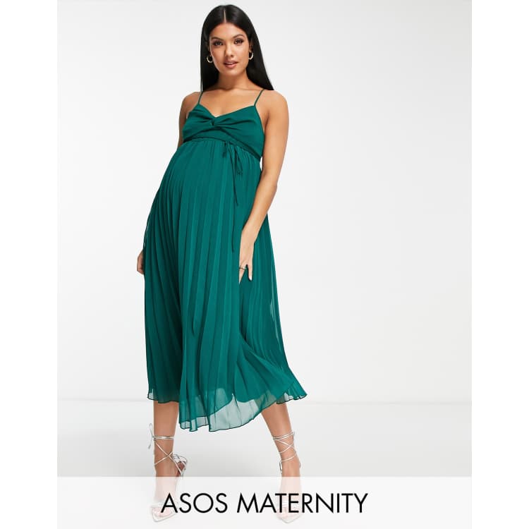 ASOS DESIGN Maternity Nursing cami midi dress