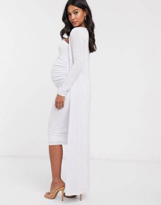 asos maternity robe