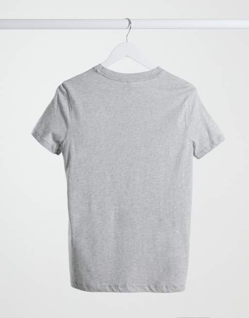 ASOS DESIGN Maternity ultimate cotton t-shirt with crew neck 3 pack SAVE in black, white & grey marl - MULTI, 2 of 4