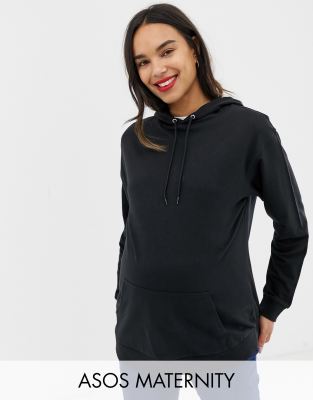 asos black hoodie womens