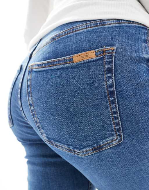 ASOS DESIGN Maternity - Ultimate - Jean skinny avec bande recouvrant le ventre - Bleu, 4 de 5