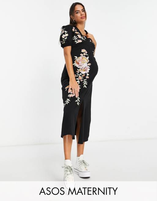 Asos maternity shop tea dress