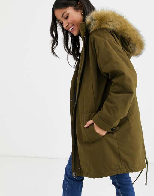 Asos maternity outlet parka