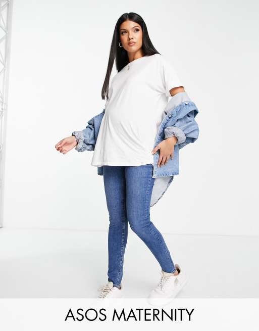 Asos store maternity jeggings